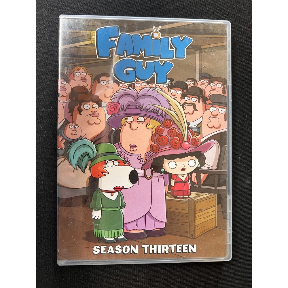 Family Guy Season 13 DVD 3-Disc Set Complete 18 Episodes Seth MacFarlane